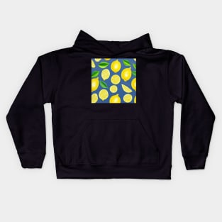 Lemons Pattern 1 Kids Hoodie